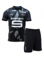 Stade Rennais Ausweichtrikot für Kinder 2024-25 Kurzarm (+ Kurze Hosen)